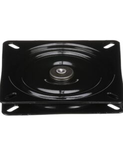 Attwood 17720 Seat Swivel, for Boat Seat, 6 ¼ Inches, 0-Degrees Tilt, Aluminum, Black Power Coated 0 Degree Tilt Seat Swivel Mount 25 711cuXL0B2L