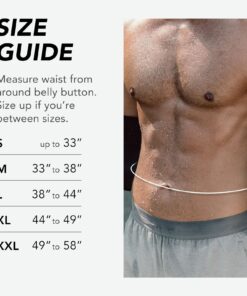 Sweet Sweat Waist Trimmer for Women and Men - Sweat Band Waist Trainer for High-Intensity Training & Workouts, 5 Sizes Medium Black/Yellow 28 711dHmj04oL