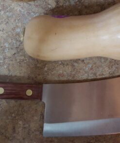 Dexter-Russell 8" Stainless Heavy Duty Cleaver, S5288, Traditional Series, Silver 43 711dMrBSwkL