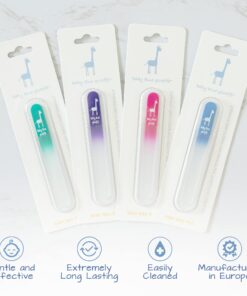 Baby Nail File, Safe Alternative for Nail Clippers, Must-Have Baby Essentials, Ideal Gift for Any Occasion Including Baby Shower, Blue - Baby Blue Giraffe 19 711eRl7C2IL