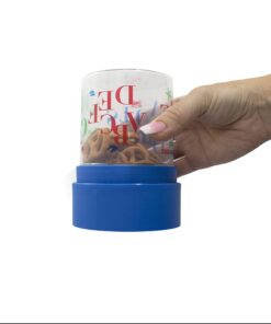 Munchie Mug Spill Proof Snack Cup Green, 12 Ounce jar, Made in The USA 12 oz 14 711g rXXycL