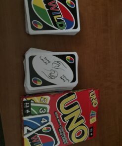 Mattel Games UNO: Classic Card Game, Multi, 8 x 3-3/4 x 81/100 in (42003),7 years and up 42 711g0KI18PL