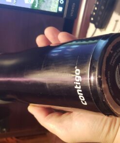 Contigo West Loop Stainless Steel Vacuum-Insulated Travel Mug with Spill-Proof Lid, Keeps Drinks Hot up to 5 Hours and Cold up to 12 Hours, 20oz Black 31 711hG36DYZL