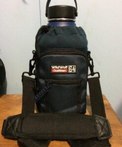 Hydro Flask Water Bottle - Stainless Steel & Vacuum Insulated - Wide Mouth with Leak Proof Flex Cap - 64 oz, Cobalt 1 Count 25 711hSU0ZTWL