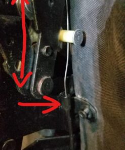 FOLAI Recliner Replacement Parts - Universal Black Metal Pull Recliner Handle with Cable - fits Recliner Couch Style Pull Chair Release Handle for Sofa 1PCS 40 711hp9Uxk6L