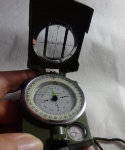 SE Military Lensatic and Prismatic Sighting Survival Emergency Compass with Pouch - CC4580 108 711iT2i2DVL