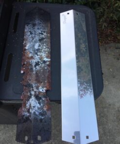 Hongso SPE051 (3-pack) Stainless Steel Heat Plates, Heat Shield, Heat Tent, Burner Cover Replacement for Chargriller 3001, 3008, 3030, 4000, 4208, 5050, 5072, 5252, 5650 Gas Grill (18 15/16" x 3 7/8") 21 711idouRc8L