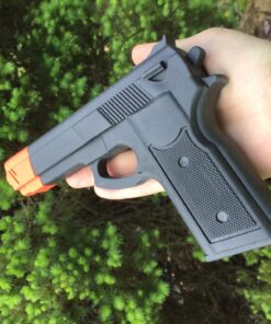 MASTER USA Rubber Training Gun, Black and Red Head Painting, Model Number: 3200BK 19 711j8bXEjcL