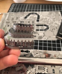 Metal Earth Fascinations Premium Series Notre Dame Cathedral 3D Metal Model Kit 38 711k4ziD0PL