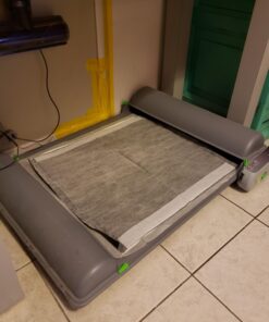 Alpha Paw - Odor Eliminating Pee Pads for Dogs, Extra Thick Disposable Leak-Proof Dog Pads, Quick-Dry, Non-Slip Backing, With Pheromones To Attract Your Dog Standard (22"x 23") 30 711kgxIqK7L