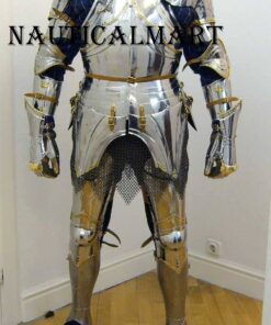 NauticalMart Medieval Knight Wearable Full Suit of Armor Collectible Armour Costume 5 711lsfiNhrL