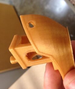 HATCHBOX ABS 3D Printer Filament, Dimensional Accuracy +/- 0.03 mm, 1 kg Spool, 1.75 mm, Gold 23 711m Q17dyL