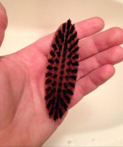 ZEUS Boar Bristle Beard & Mustache Brush for Men, 3.5" Firm-Bristle Small Travel Beard Brush - Made in Germany FIRM BRISTLES 33 711nF5EQeUL