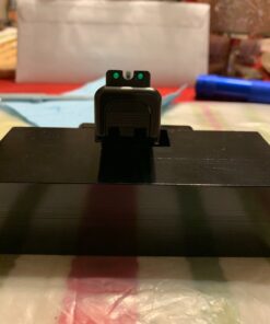 TRUGLO TFX PRO Handgun Sight | Compact Snag-Free Durable Shock-Resistant Glowing Tritium & Fiber-Optic Xtreme Night Sight for Handguns Glock 17/17L, 19, 22, 23, 24 and more 47 711nTW22CdL