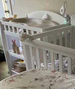 Keekaroo Peanut Changer Vanilla – the Original Made in USA easy-to-clean changing pad and the only shell over foam, fully impermeable to fluid 26 711nYJy9r4L