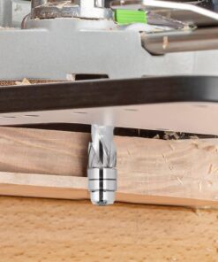 UP/Down Cut Spiral Flush Trim Router Bit,1/2 Shank Extra Long 4 Inch Solid Carbide Spiral Compression Flush Cut Router Bit with Bottom Bearing 1-1/2 Inch Cutting Length Bits for Wood Trimming 1/2 Shank 12 711ncP0QrrL