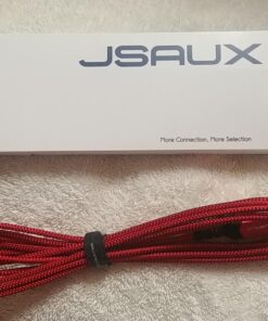 JSAUX Printer Cable, 10FT USB Printer Cable USB 2.0 Type A Male to B Male Scanner Cord USB B Cable High Speed for HP, Canon, Epson, Dell, Brother, Lexmark, Xerox, Samsung etc and Piano, DAC Red 33 711nejtq9rL