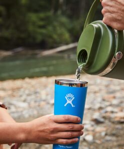 Alternative view of Hydro Flask Tumbler - Stainless Steel, Reusable, Vacuum Insulated with Press-in Lid 16 Oz Rain