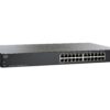 Cisco SG200-26 Gigabit Ethernet Smart Switch with 24 10/100/1000 Ports and 2 Combo Mini-GBIC Ports (SLM2024T-NA) one size 68 711pJt2GPL