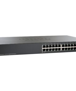 Cisco SG200-26 Gigabit Ethernet Smart Switch with 24 10/100/1000 Ports and 2 Combo Mini-GBIC Ports (SLM2024T-NA) one size