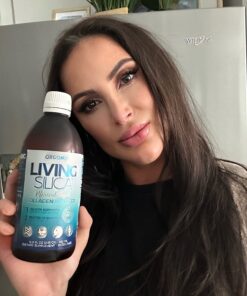 Living Silica Collagen Booster Liquid | Vegan Collagen Boosting Drink | Supports Healthy Collagen and Elastin Production for Joint & Bone Support, Glowing Skin, Strong Hair & Nails. 16.9 oz 16.9 Fl Oz (Pack of 1) 19 711pWpiydzL