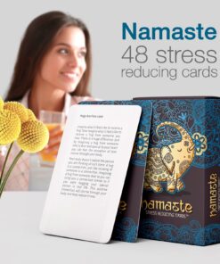 Alternative view of Namaste Stress Reducing Cards - Self Care Cards, Anxiety and Stress Relief Gifts, Mindfulness & Meditation Cards, Mindful gifts for Women - MSS Inc