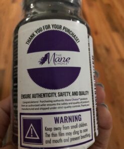 The Mane Choice MANETABOLISM Plus Healthy Hair Growth Vitamins - Complete Nutrition Supplements for Longer, Thicker and Healthier Hair (60 Capsules) 36 711qiYt dDL