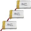 Holy Stone Upgraded 3.7V 650mAh 25C Lipo Battery for X5C X5 M68 M68R (3PCS),obtain extra flight time:27mins 3 711qm ZjttL