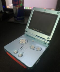 Timorn Full Parts Housing Shell Pack Replacement for GBA SP Gameboy Advance SP (Light Blue Pack) Light Blue Pack 24 711rY XRf L