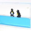 PowerTRC Mini Liquid Penguin Paperweight | Surfing Sea Creatures | Calming and Relaxing Toy | Autism Toys | Children Activity | Desk Toys 5 711s6ada65L