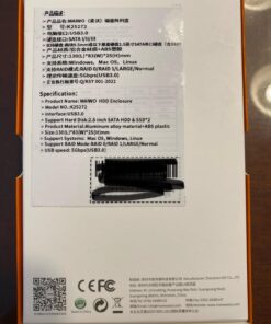 MAIWO Dual Bay External Hard Drive RAID Enclosure for 2.5 inch SATA I/II/III HDD SSD, RAID 0/1/LARGE/PM, USB 3.0 6Gbps Bandwidth Support UASP 12TB Capacity 66 711t9gvC JL