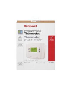 Honeywell Home 5-2 Day Programmable Thermostat/Not for Baseboard/Line Volt Heating Systems, Forced Air only 15 711tMWLH1lL