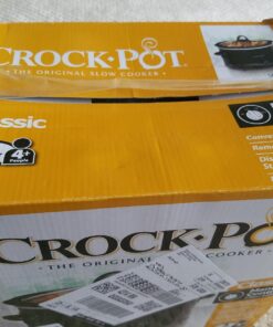Crock-Pot 4-Quart Manual Slow Cooker, Black 16 711tXHutkfL