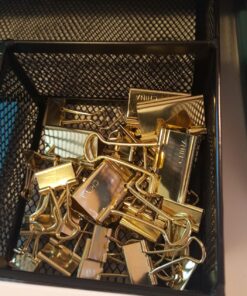 Officemate OIC Officemate Assorted Size Binder Clips (OIC31022) Gold 40 711uEq1XzYL