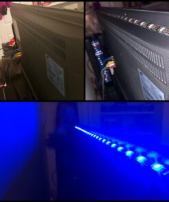 Vansky LED Strip Lights, Bias Lighting Strip for TV USB Powered for 40-60 Inch Flat Screen TV, Desktop PC - 16 Multi Colors (Reduce Eye Fatigue and Increase Image Clarity)-Waterpoof 31 711uKHS7YaL