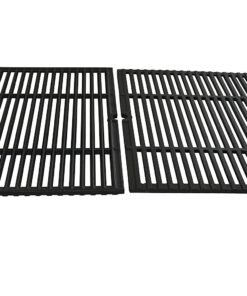Music City Metals 66652 Matte Cast Iron Cooking Grid Replacement for Select Gas Grill Models by Charbroil, Coleman and Others, Set of 2 4 711utuj4jLL
