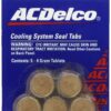 Genuine GM (12378255) Fluid 3634621 Cooling System Seal Tablet - 4 Grams, (Pack of 5) 28 711wu5MVVL