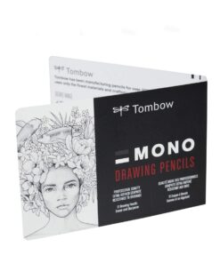 Tombow 51523 MONO Drawing Pencil Set, Assorted Degrees, 12-Pack. Professional Quality Graphite Pencil Set with Eraser and Sharpener 33 711wuPN5h L