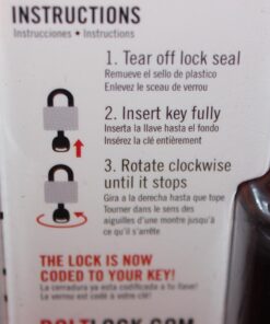BOLT BREAKTHROUGH ONE-KEY LOCK TECHNOLOGY Bolt 7018519 Padlock for Ford, Lincoln & Mercury Center Cut Keys Ford, Mazda, Lincoln Standard Cut Keys 12 711x3e70nQL