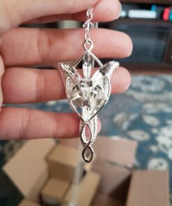 The Arwen Evenstar Pendant Silver Plated 20 711xCoO3RwL