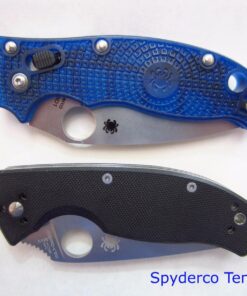 Spyderco Manix 2 Lightweight Signature Knife with 3.37" CTS BD1 Steel Blade and Translucent Blue FRCP Handle - PlainEdge - C101PBL2 33 711xVnn5VQL
