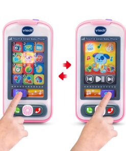 VTech Touch and Swipe Baby Phone, Pink Standard Packaging 11 711xejIybML