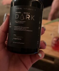 Ideal Infusion Nighttime Muscle Recovery & Cortisol Manager - Promotes Relaxation and Deep Sleep Support - Muscle Cramp Relief, Hormone Balance (Melatonin Free) Vegan 37 711xkmLzIZL