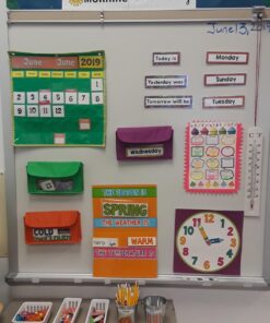 Learning Resources Magnetic Storage Pockets, Set of 4 in 4 Colors,Whiteboard Accessory Case, Classroom Organization, Back to School Supplies,Teacher Supplies 13 711xpPGm4TL