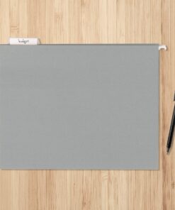 Amazon Basics Hanging File Folders, Letter Size, Gray, 25-Pack 18 711yJ6xBwXL
