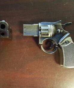 TJ 16 GB Metal Gun Shape USB Flash Drive 14 711yn 9UHL