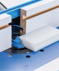 Alternative view of Rockler Router Bit Set Up Jigs for 45 Degree Lock Miter Bits – Jig Works for 3/4” Stock on One Side & 5/8” on Other – High-Quality HDPE Miter Router Bit - Lock Miter Router Bit Measure 2" x 3-7/8" x 3/4"