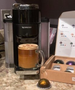 Nespresso Vertuo Coffee and Espresso Machine by De'Longhi, Piano Black Machine Only 30 711zLy6jIwL