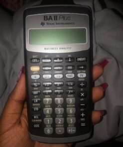 Texas Instruments BA II Plus Financial Calculator, Black Medium 25 711zWu9pkDL