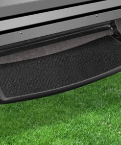 Prest-O-Fit 2-0374 Outrigger Radius RV Step Rug Black Onyx 22 In. Wide 3 712 9CeGyL